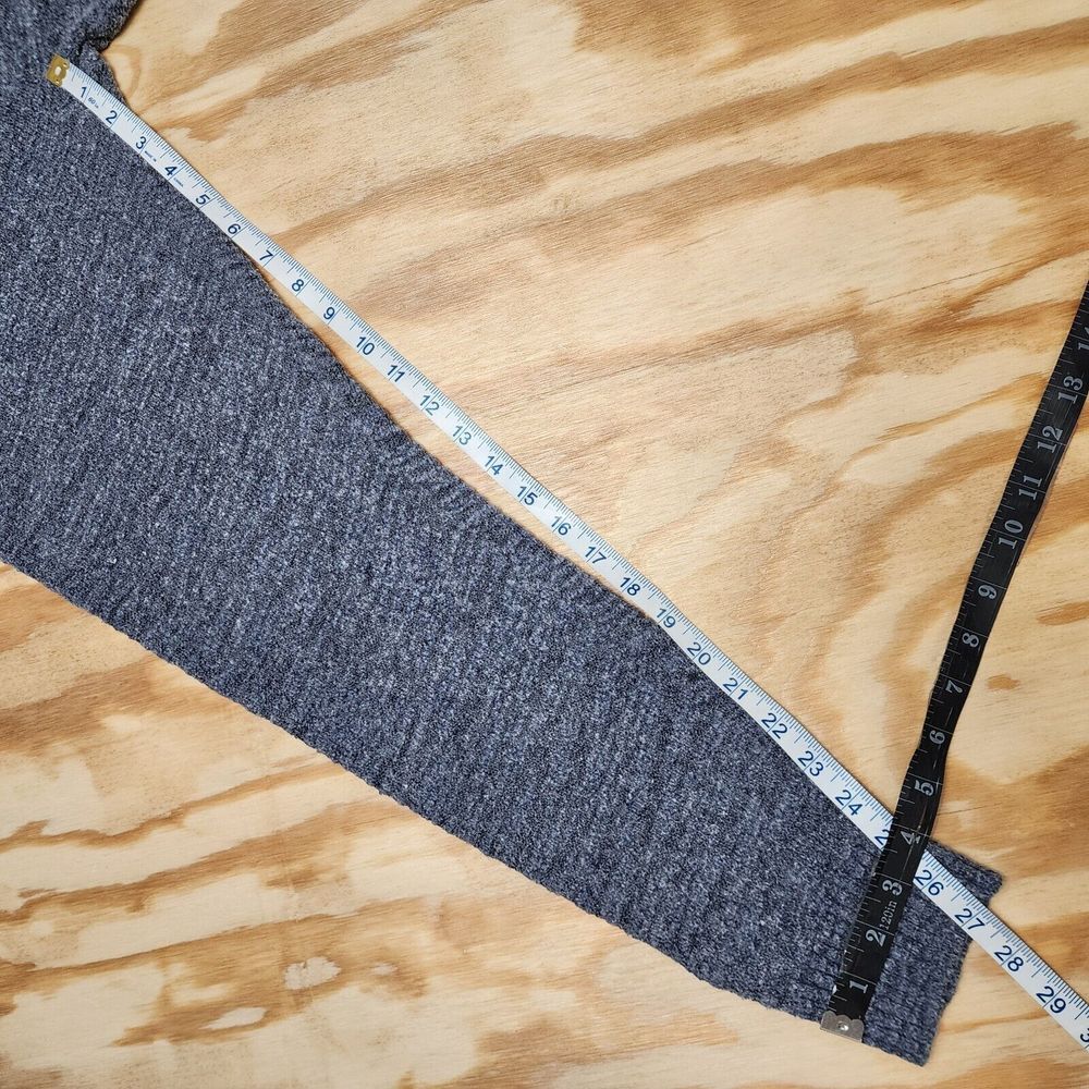 Free People Womens S Jogger Pants Blue Pull On Cozy Lounge Chunky Knit Pockets - Picture 8 of 10